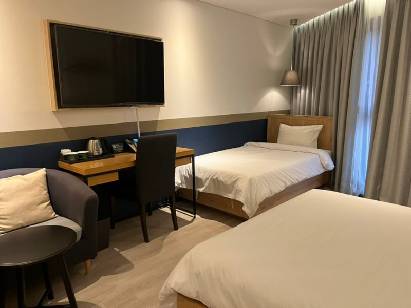 釜山廣安里民樂公園附近飯店 情侶住宿，Newsis Gwangan Hotel