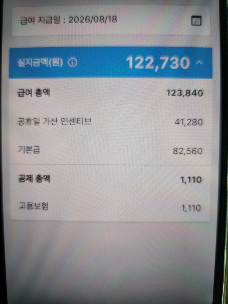 쿠팡 휴일수당...주말인날도 공휴일수당을 준다..!
