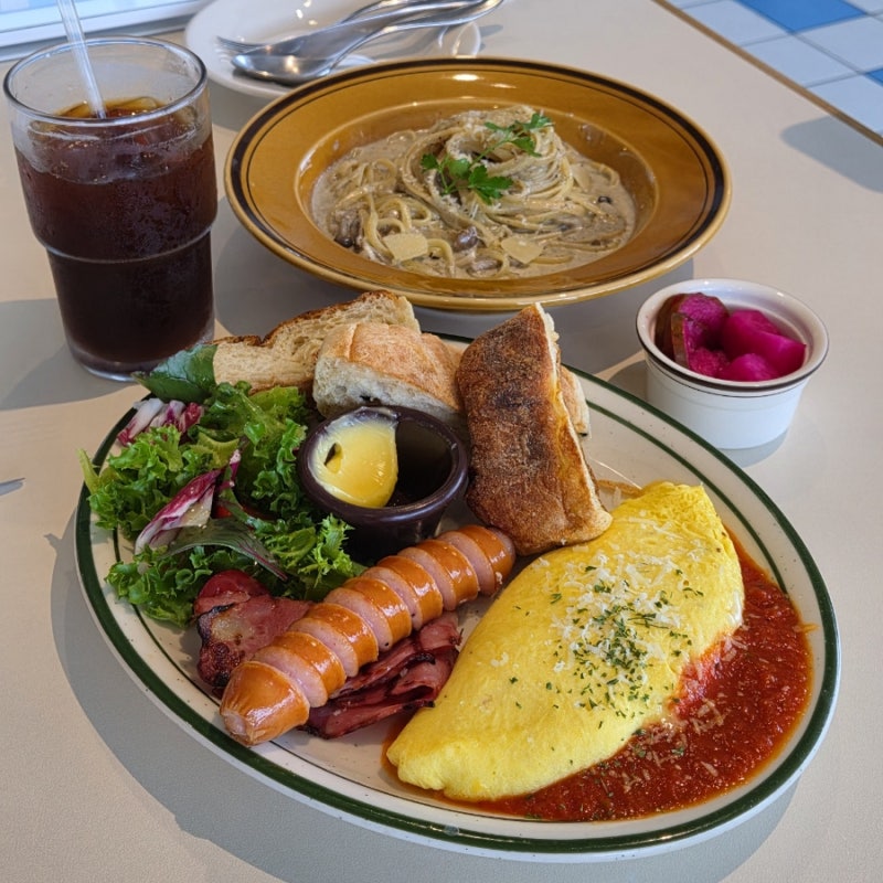영종도 구읍뱃터 브런치 카페 어멍스트｜오션뷰 맛집에서 오믈렛 브런치