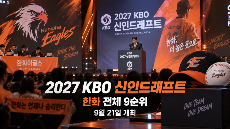 2027 KBO 신인드래프트｜한화 이글스는 누구를 선택할까?