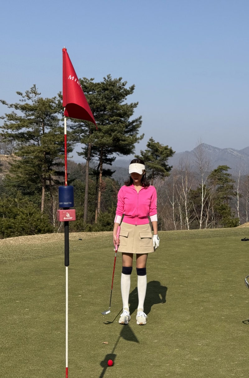 여자 골프 카고 포켓 치마 바지 스타일링 팁 !