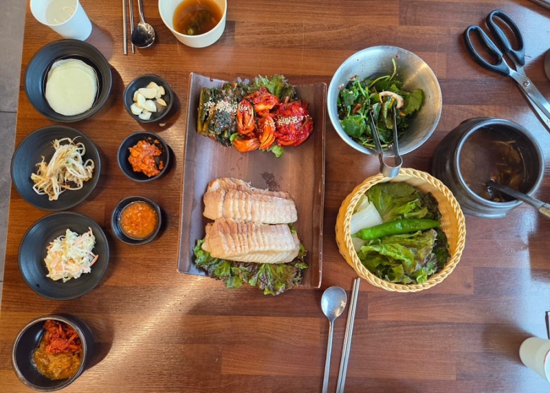 대화역 맛집 대화동 먹자골목 맛집 꽃피우는기와보쌈 일산본점 잡내없는 고기와 직접담근 ....