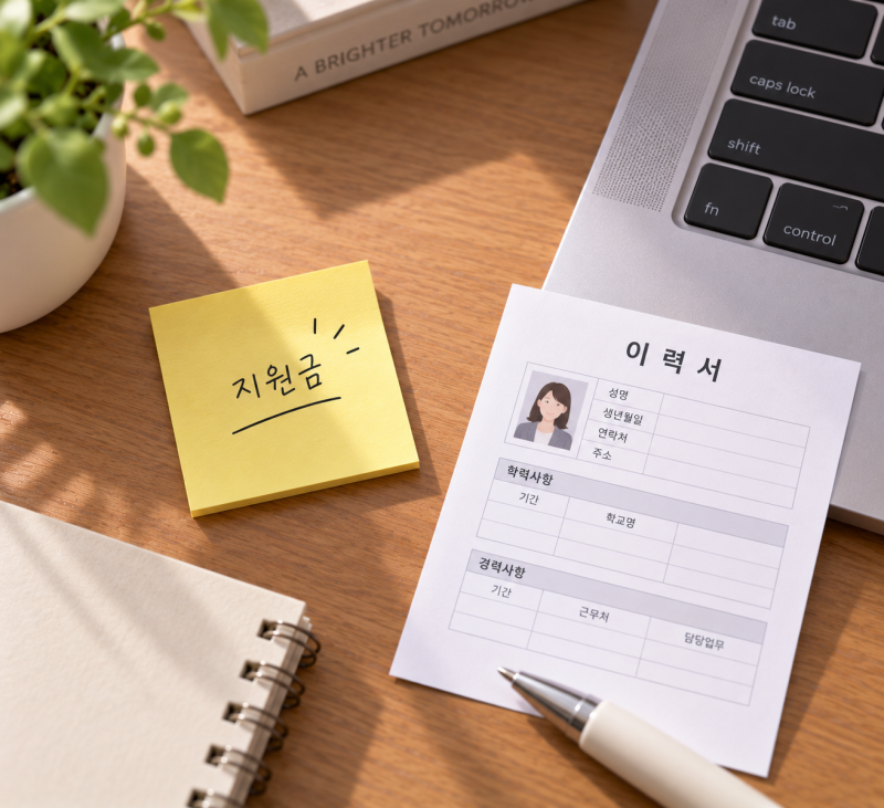 경력단절이라 늦었다고 생각했는데, 지원금 보고 생각이 바뀌었다