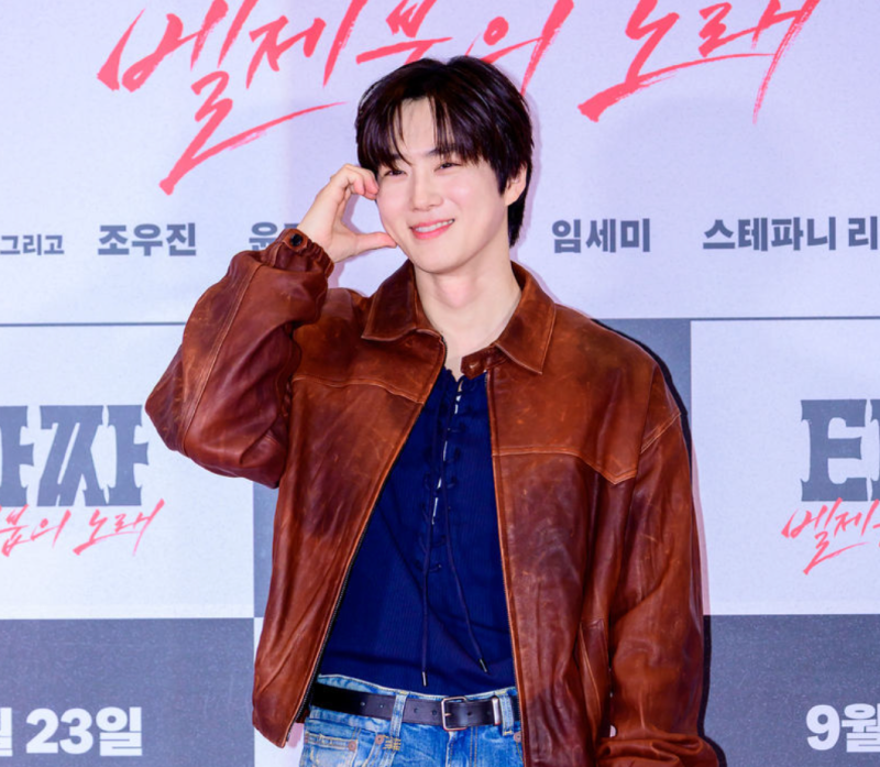 Said to Have an "Autumn Man" Vibe... 35-Year-Old EXO Suho Attends the Tazza 4 Premiere