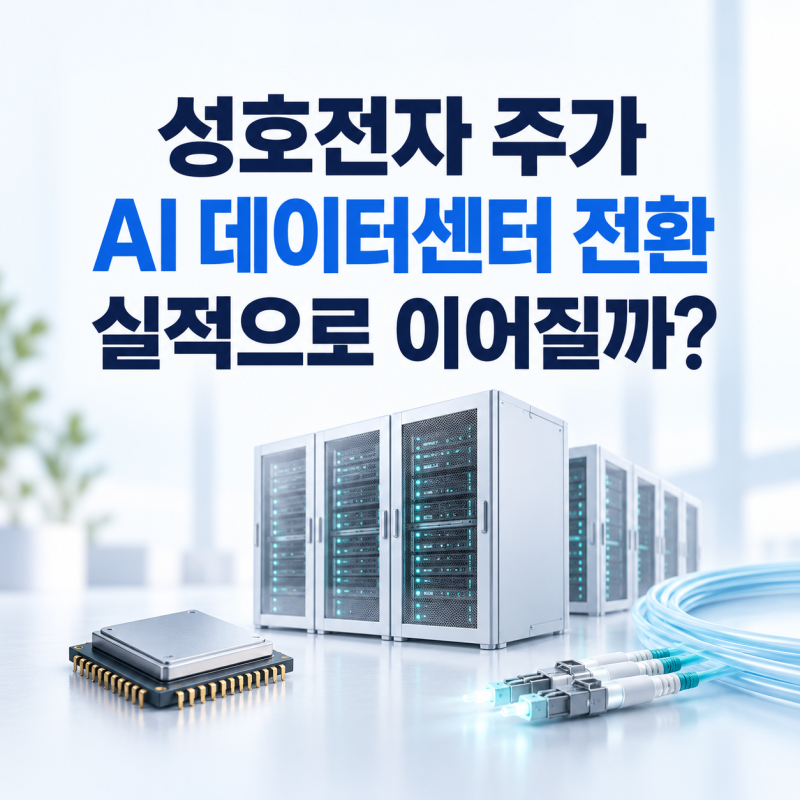 성호전자 주가 52주 1,030원에서 59,600원까지, AI 데이터센터 사업 전환은 실적으로 이어질까?