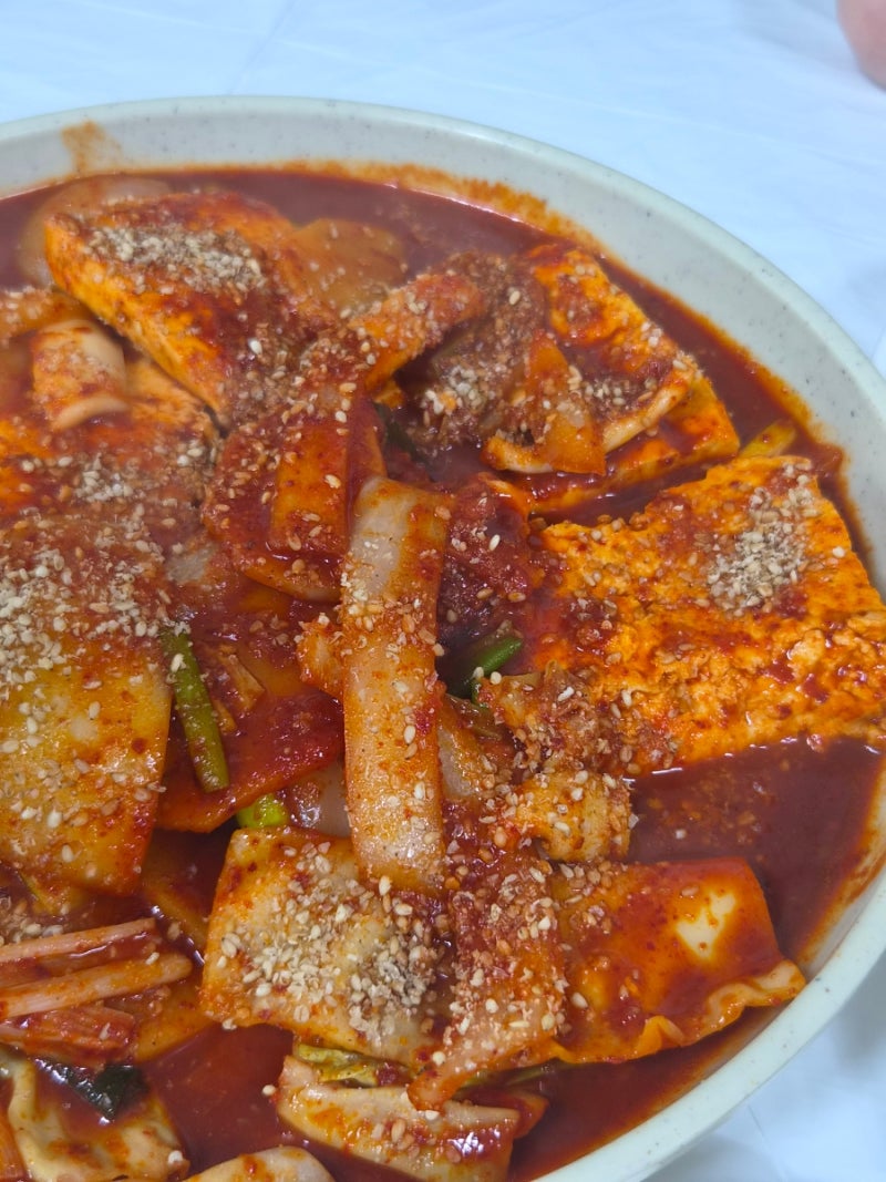 대전 중앙시장 두부두루치기 현지 찐맛집) 가격도 착한 순옥이네