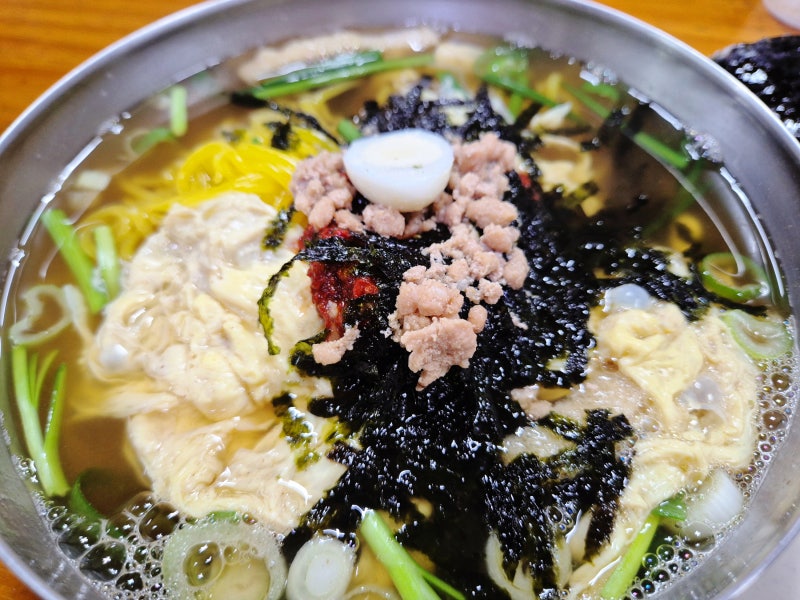 충북 옥천 맛집 물쫄면 김밥 풍미당 주차 정보 웨이팅 정보 추천