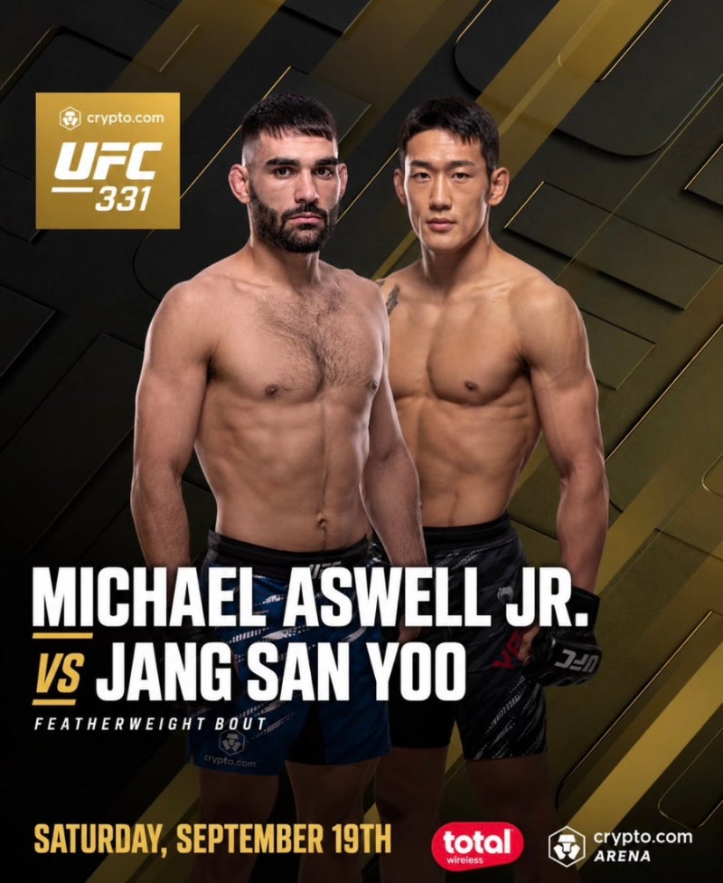 “UFC331” 마이클 애스웰 VS 유주상