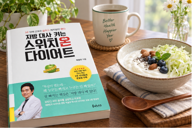 살이 잘 안 빠진다면 장부터?박용우 스위치온 다이어트, 아침에는 이것? 드세요~