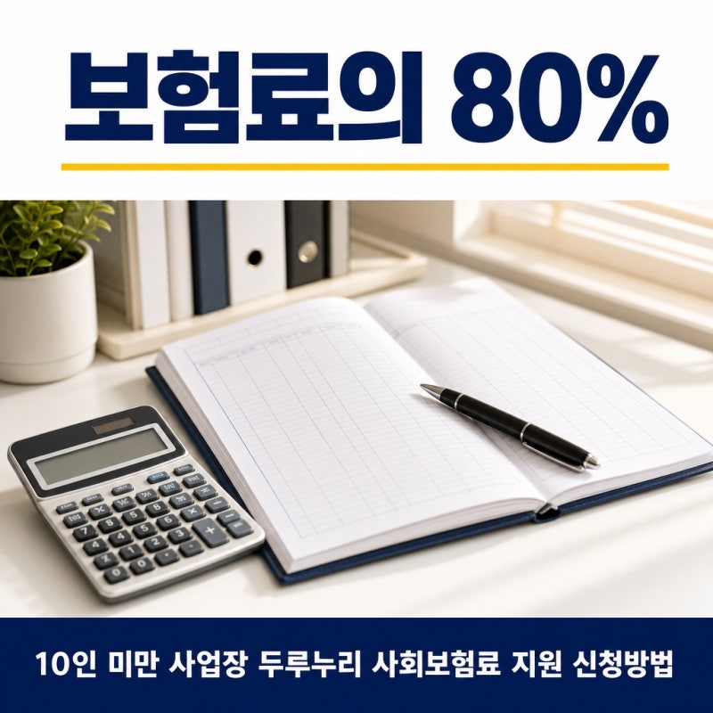 직원 한 명인데 4대보험이 부담이라면, 두루누리 사회보험료 지원 신청방법