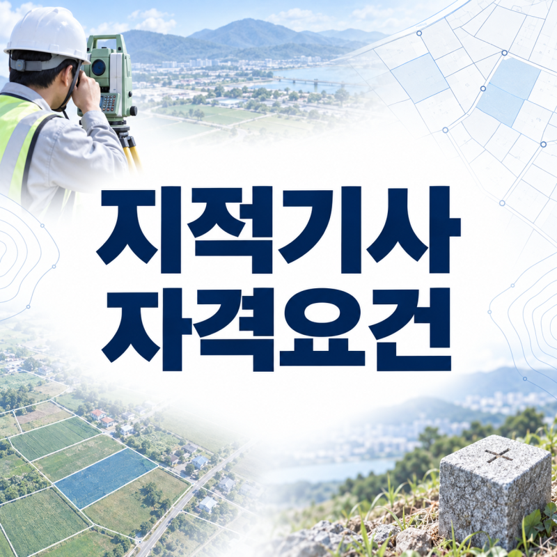 지적기사 자격요건 빠르게 온라인수업으로 갖추려면?