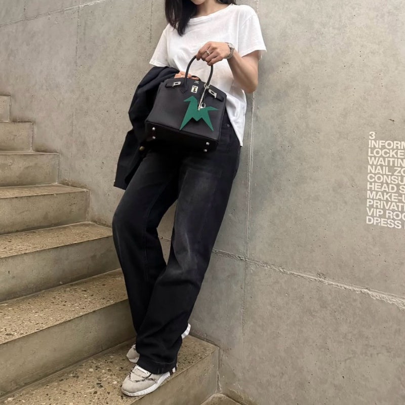 티아라 은정 일상 속 에르메스 버킨25 블랙 은장 + 쁘띠아쉬, 바운싱까지