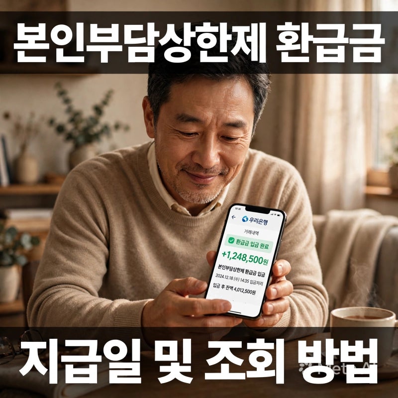 본인부담상한제 환급금 지급일·조회 방법 총정리｜소득분위별 상한액 및 환급금 신청 안내
