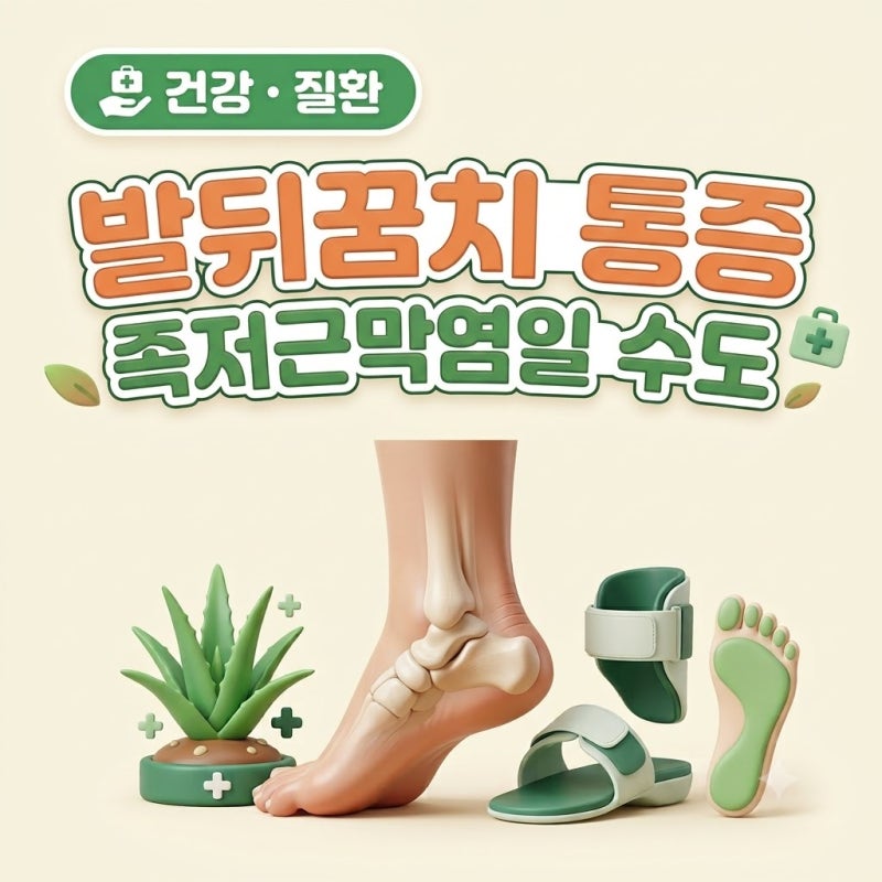 [건강-8] 족저근막염｜아침 첫걸음에 이 통증, 그냥 넘기면 안돼요