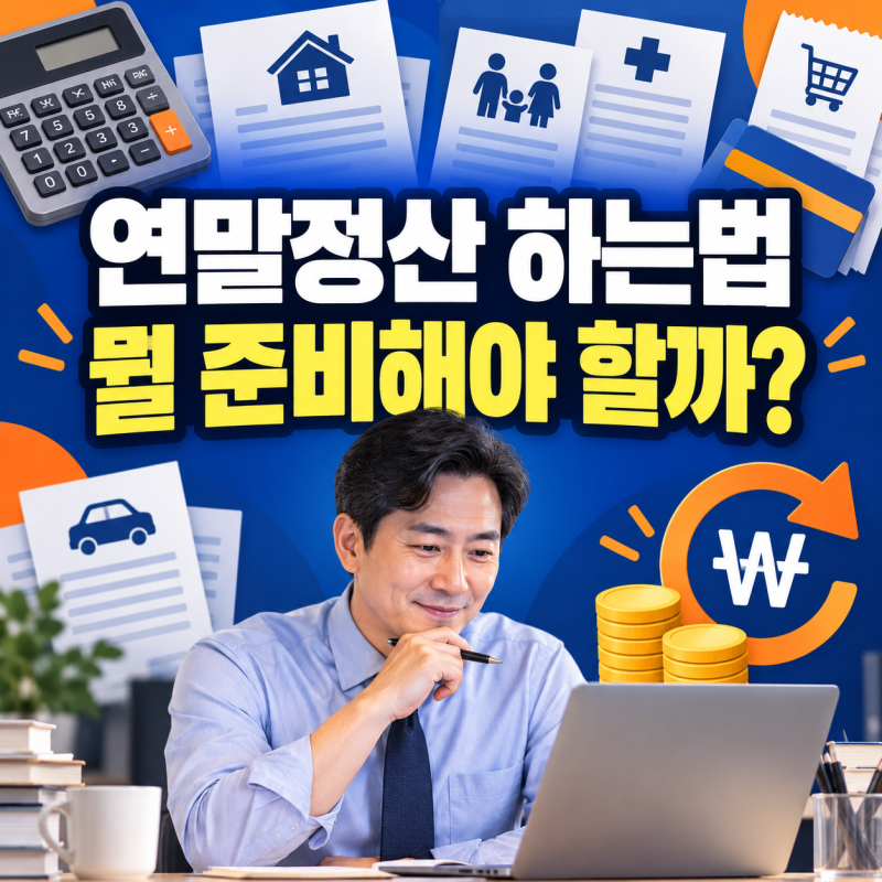 연말정산 하는법｜홈택스 간소화 자료조회·회사 제출·누락공제까지