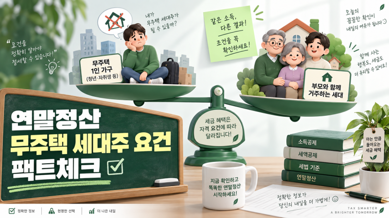 2026 주택청약종합저축 소득공제 한도 300만원 무주택 확인서 발급 총정리