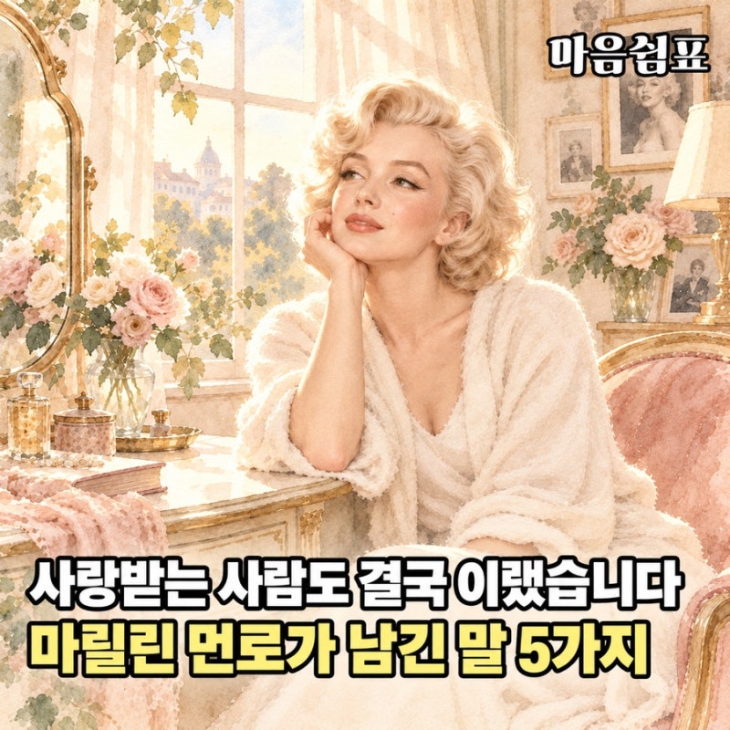 “평생 사랑받았던 사람도 이렇게 말했습니다” 36세에 떠난 세기의 아이콘 마릴린 먼로가 ....