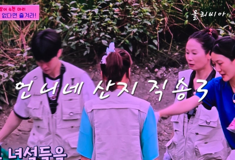 속옷이 없어서 장어 못 잡아요! 염정아·노윤서까지 발끈 ‘팬티 봉기’ 터진 산지직송