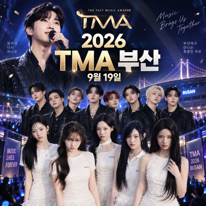 임영웅부터 라이즈·리센느까지…2026 더팩트 뮤직 어워즈 라인업 중계 어디서?