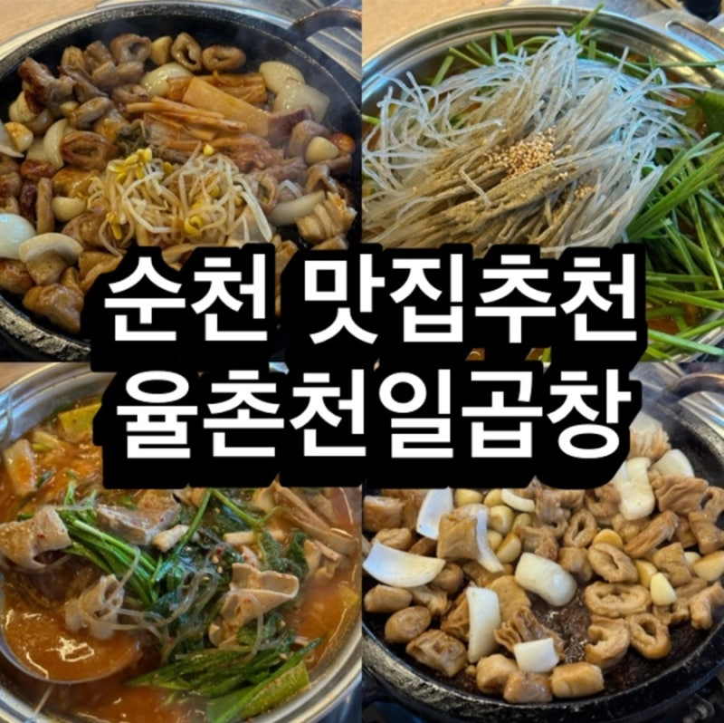 순천 신대맛집 율촌천일곱창 막창부터 곱창전골까지 푸짐한 세트메뉴