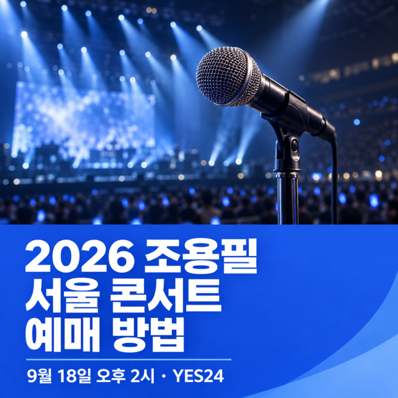 "서울 3회 공연" 조용필 위대한탄생 콘서트 예매 YES24 KSPO DOME