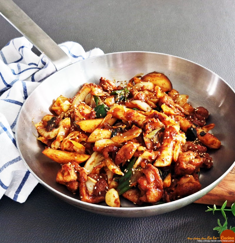 닭갈비 레시피 양념장 닭다리살 요리