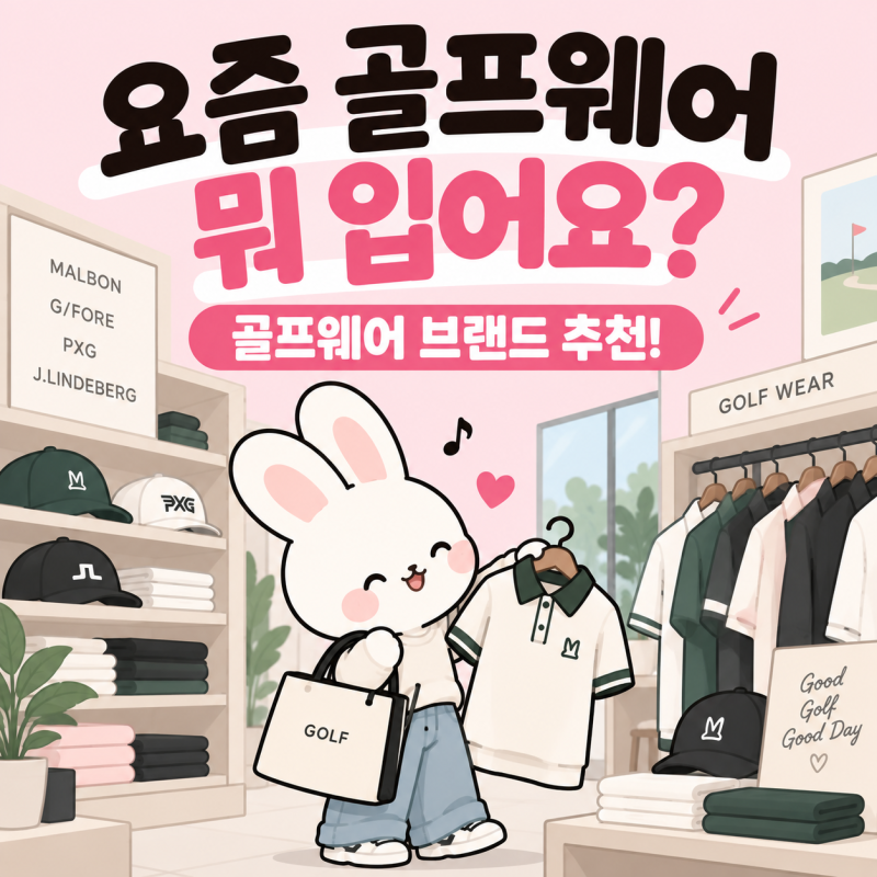 반포 골프샵/ 요즘 골프웨어 뭐 입어요? 골프웨어 브랜드 추천! ✨
