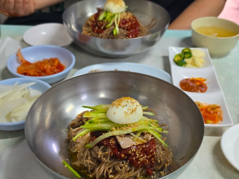 청량리 경동시장 맛집 포천메밀냉면 또간집 추천
