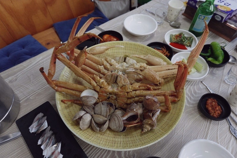 대구 매천시장 대게 준이수산 러시아대게 가격 상차림에서 먹어본 구성과 현장 느낌