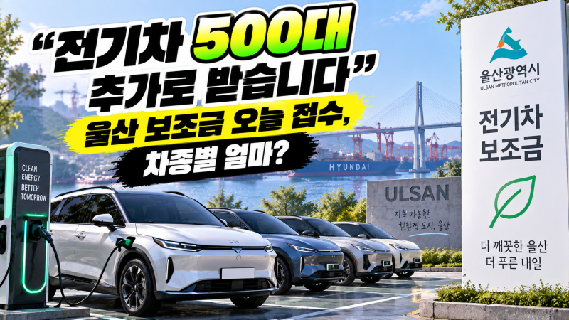 “벌써 끝난 줄 알았는데?” 울산에서 500대가 다시 풀렸습니다