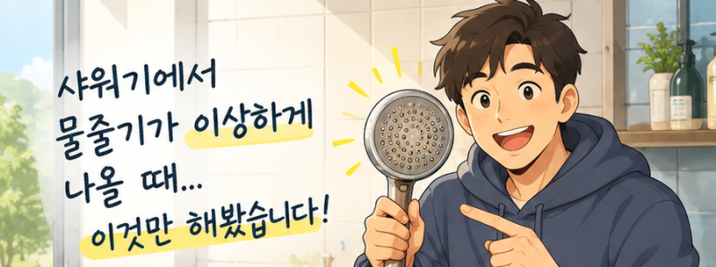 샤워기가 분수대가 됐다면? 저처럼 해보세요!그래도 안 된다? 다시 해보세요!! ㅋㅋㅋ그래도....