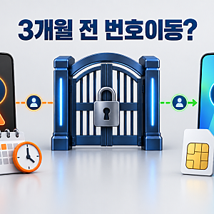 번호이동 3개월 제한, 중립기관 신청 후 기존 번호 옮기는 순서
