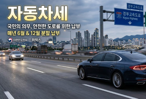 2027 자동차세 연납 신청기간 총정리｜할인율·위택스 신청방법·카드사 혜택까지
