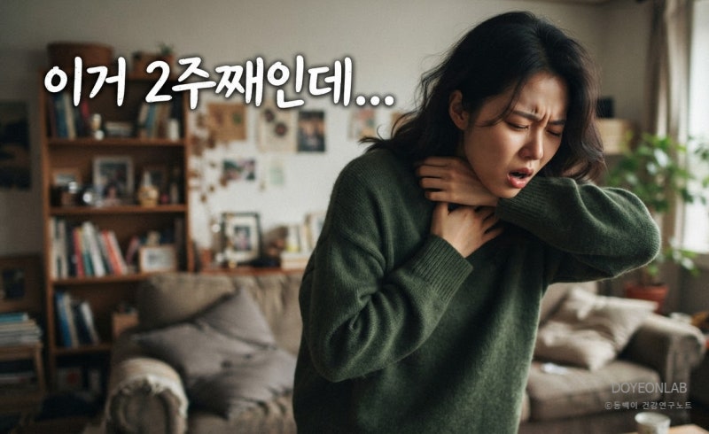 감기 2주 넘게 안 낫는다면 확인해야 할 것들 - 환절기 목감기 오래가는 이유