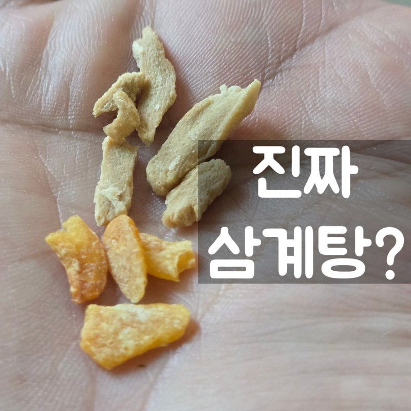 삼계탕 사발면, 육개장·김치 사발면과 비교하면 뭐가 다를까?