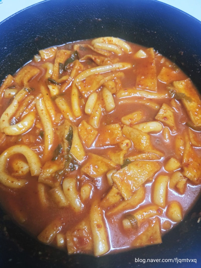 맛있긴하지만 강추까진 아닌 편스토랑 류수영 떡볶이레시피