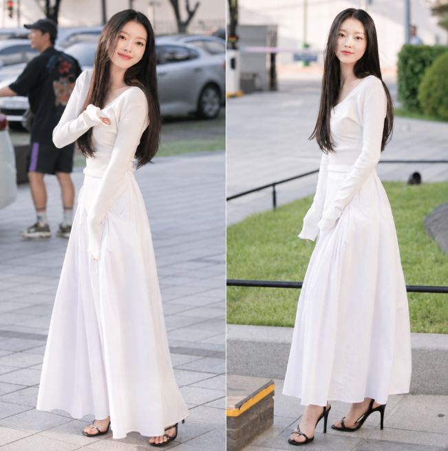키159cm인데,전신샷165cm급? “비율 사기”라는 95년생 여돌