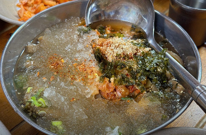 6시내고향 미리 맛본 식당 미식당 안성 도토리묵밥 도토리빈대떡 맛집