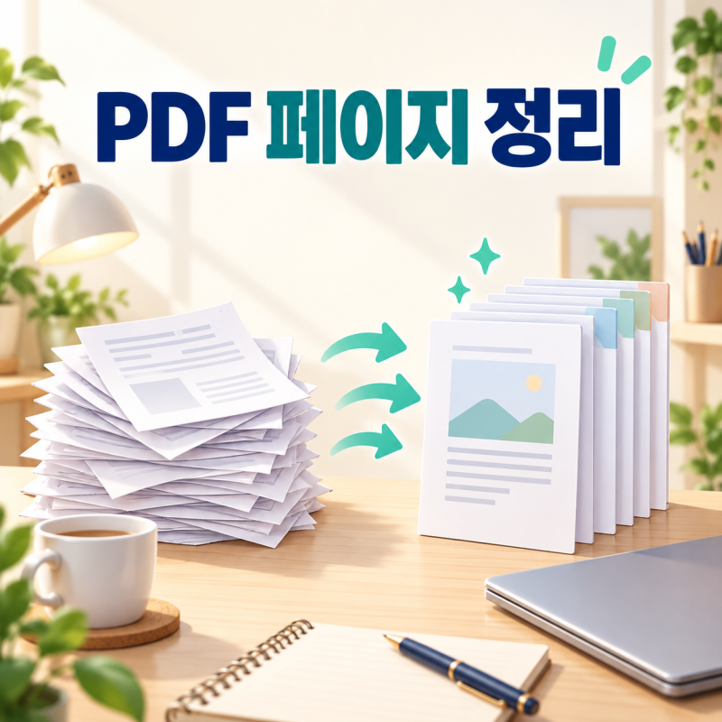 PDF 페이지 삭제·순서 변경·회전, 스캔본을 다시 정리하는 방법
