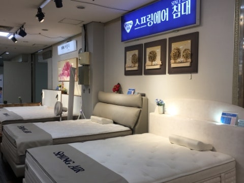 대구 매트리스 스프링에어, 텍스빌 오케이 혼수 백화점에서 직접 누워보고 비교해 본 후기