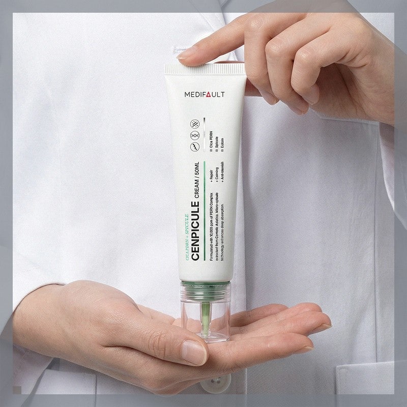 메디폴트 센피큘 흔적 크림으로 색소침착 잡기