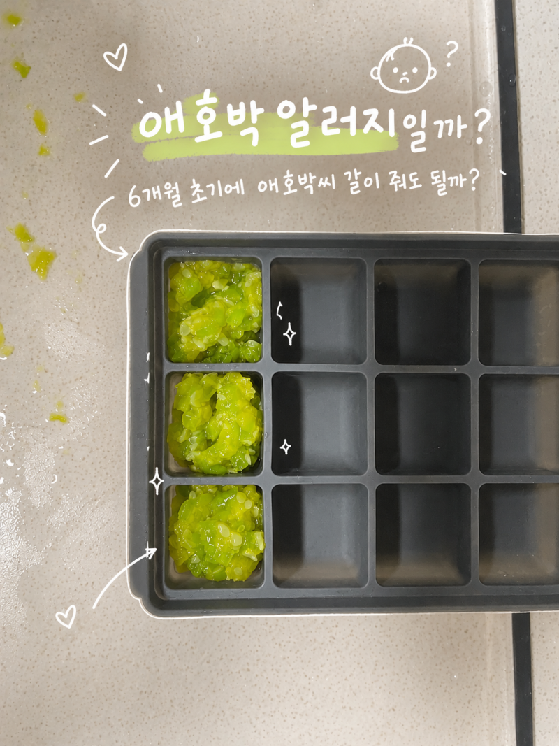 애호박 먹고 빨개진 피부, 침독일까 애호박 알레르기일까?