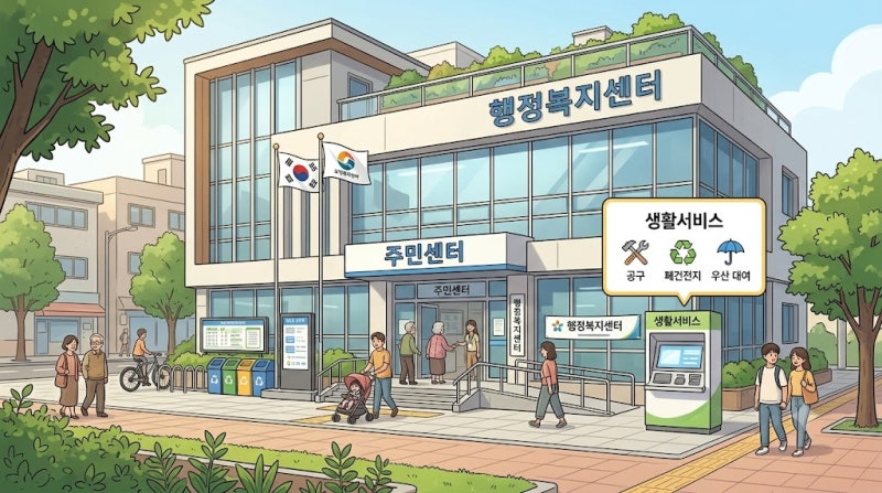주민센터 생활서비스 종류 총정리 무료 혜택과 신청 팁