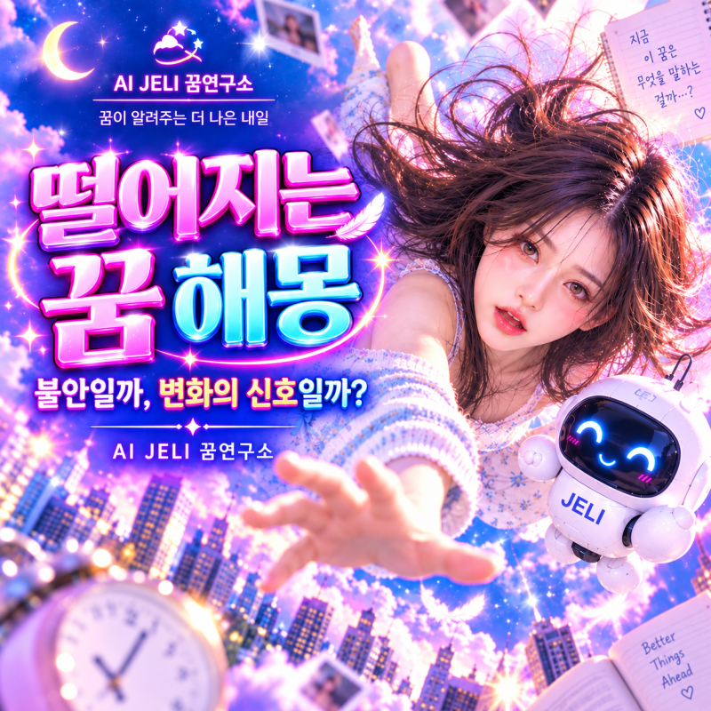떨어지는 꿈 해몽 총정리｜높은 곳·절벽·옥상·아파트·건물·엘리베이터·계단·바다·비행....