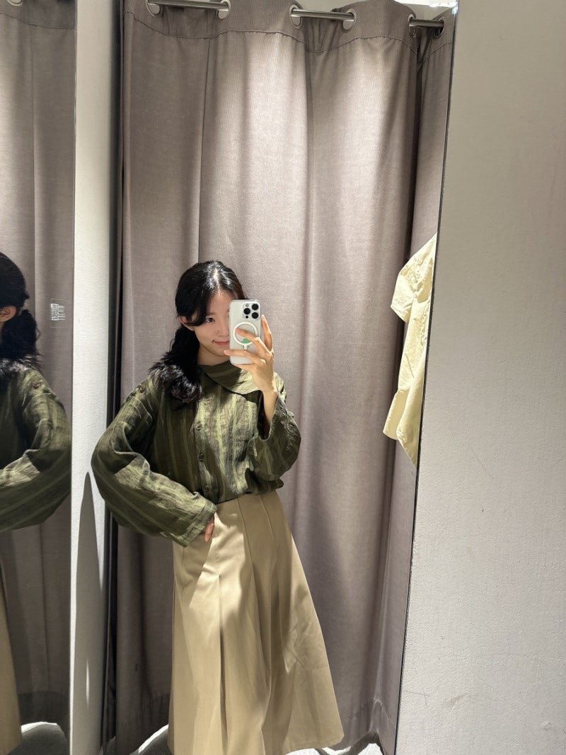 [ZARA] 여의도 IFC몰 자라 가을 신상 세일 추천 아이템 후기 | 코스 마시모두띠 맛 블라우스•원....