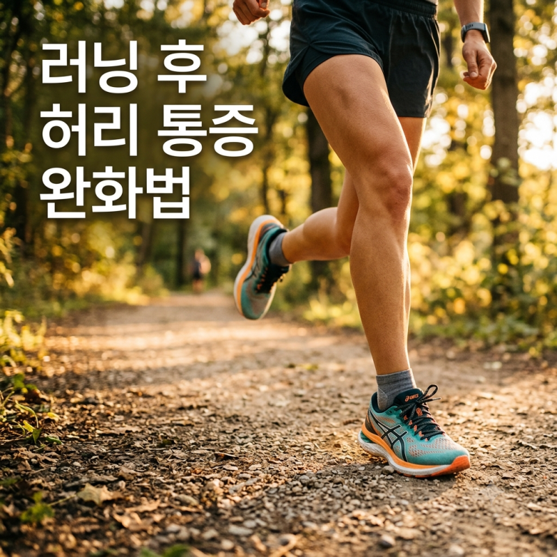 러닝 후 허리 통증, 자세 때문일까? 허리 부담 줄이는 러닝 자세와 코어 운동