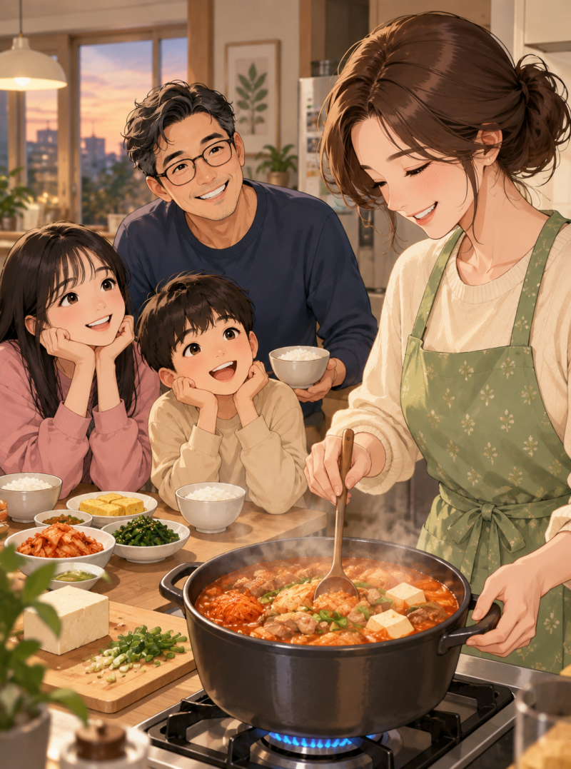 김치찌개 맛있게 끓이는 법｜돼지고기와 신김치로 완성하는 얼큰한 집밥 한 끼