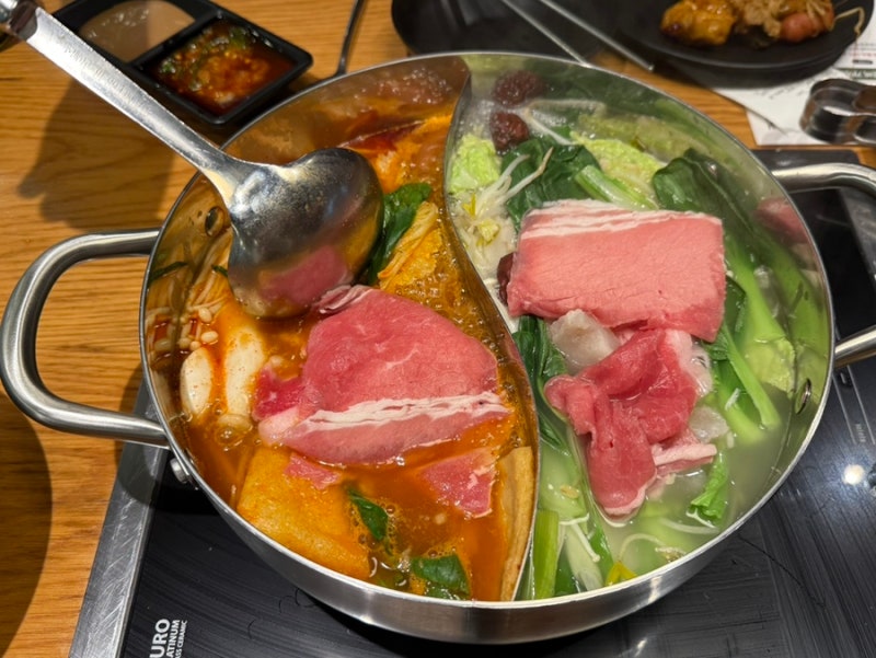 야탑 NC백화점 7층 로운 샤브샤브 가격 메뉴 후기 아이랑 외식 추천