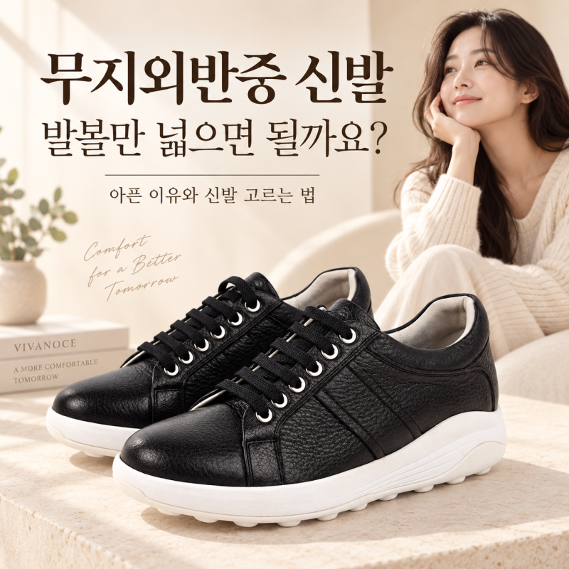 무지외반증신발, 발볼만 넓으면 될까요? 아픈 이유와 신발 고르는 법