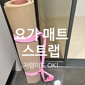 룰루레몬 요가 매트 스트랩 대신 저렴이 만족